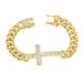 Fashionable punk style men's new creative personality cross trendy domineering bracelet_ipsvogv.com