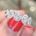 Cao Shi's Simple Five Circle Korean Version Round Zircon Ring Women's Yiwu Small Jewelry_ipsvogv.com