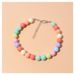 Pet pearl candy color dog collar cute teddy necklace jewelry 22720_ipsvogv.com