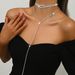 Double Layer Y-Shaped Metal Clavicle Chain - Trendy Layered Necklace For Women_ipsvogv.com