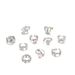 New Combination Fashion Personality Love Colorful Opening 10 Piece Set Ring_ipsvogv.com