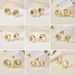 Ins Niche Design Heavy Metal Korean Fashion Gold Series Light Luxury Versatile Earrings_ipsvogv.com