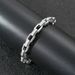 New High-End Men's Box Chain Micro-Paved Zircon Buckle Personality Trendy Hip-Hop Bracelet_ipsvogv.com