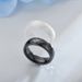 New Ceramic Fashion Diamond Multi Faced Men's And Women's Korean Edition Popular Couple Ring_ipsvogv.com