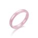 Minimalist And Niche 3mm Ceramic Curved Smooth For Couples, Korean Version Of Minimalist Women's Articulated Tail Ring_ipsvogv.com
