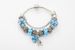 Fashion Eiffel Tower Pendant Bracelet Blue Glass Beaded Bracelet_ipsvogv.com