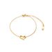 Women’s Jewelry Set Fashion Simple Love Pendant Chain Bracelet Female Personality Fashion Electroplated Stainless Steel Bracelet S_ipsvogv.com