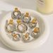 Women's Jewelry Color Matching Stainless Steel Circle Earrings High End Niche Earrings Titanium Steel Earrings_ipsvogv.com