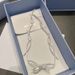 HEFANG Pearl Bowknot Ribbon Necklace For Women Wedding Fashion Niche Design Light Luxury Clavicle Chain_ipsvogv.com