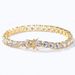 Hip Hop Jewelry Copper Inlaid Zircon Tennis Chain Single Row Bracelet Fashion Trendy Hand Accessories_ipsvogv.com