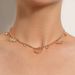 European And American Cross-border Jewelry, Simple Temperament Angel Rhinestone Pendant Necklace, Fashionable And Popular Three-to-one Chain Necklace_ipsvogv.com