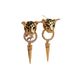 European And American Leopard Women's High Sense Personality Hip-hop Trend Gold Stud Light Atmosphere Niche Design_ipsvogv.com