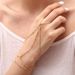 Jewelry Fashion Bohemian Personalized Finger Simple Copper Bead Chain Adjustable Bracelet_ipsvogv.com