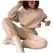 Women's Clothing autumn and winter new hooded sweatshirt casual sports suit_ipsvogv.com