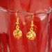 Sand Gold Earrings For Women, Long-lasting Embroidery Ball Ear Hooks, Chinese Style Hollow Earrings, Hot Selling_ipsvogv.com