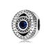 Women's Jewelry Bracelet Diy Blue Zircon Hollow Beads Turkish Eye S925 Sterling Silver Beads Evil Eye Silver Accessories_ipsvogv.com