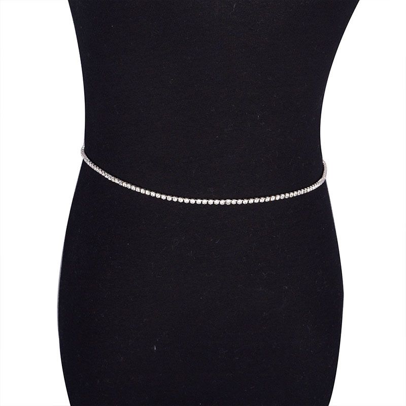Fashion Artificial Rhinestone Body Jewelry Butterfly Women's Chain Belt Cute Butterfly Belly Button Chain Bikini Waist Chain_ipsvogv.com