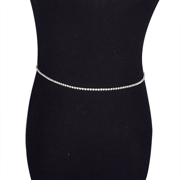 Fashion Artificial Rhinestone Body Jewelry Butterfly Women's Chain Belt Cute Butterfly Belly Button Chain Bikini Waist Chain_ipsvogv.com