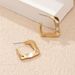 Fashion Jewelry High-End Simple Ins Cold Style Geometric Hollow Alloy Ear Cuffs Earrings_ipsvogv.com