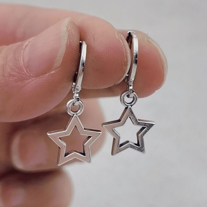 Earrings New Creative Star Earrings Cute Mini Star Earrings_ipsvogv.com