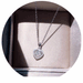 Cao Shi's Light Luxury Niche Metal Zircon Love New Women's High-end Design Necklace, Summer Collarbone Chain_ipsvogv.com
