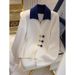 Women's Clothing two piece knitted sweater tops for women, niche design, high end temperament, small fragrance style sweater_ipsvogv.com