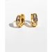 Women's Jewelry Brass Plated With Real Gold Daily Commuting Temperament Fashion Small Earrings Micro Inlaid Zircon Earrings Ear Buckles_ipsvogv.com