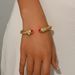 Fashionable Commuter Style Geometric Ladies Bracelet Niche Inlaid With Colored Diamonds Open Adjustable Design Bracelet Female Jewelry_ipsvogv.com