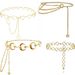 Waist Chain Women's Wholesale Ring Retro Love Waist Chain Moon Star Metal Accessories_ipsvogv.com