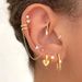 Women's Jewelry U Shaped Geometric Earrings Fashionable And Versatile Twisted Rope Retro Earrings Ear Buckles Ear Jewelry_ipsvogv.com