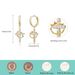 Women’s Jewelry Set Fashion Hot Selling Fashion Luxury Full Studded Zircon Crown Pendant Earrings Ladies Ear Jewelry_ipsvogv.com