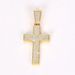 Fashion Accessories Personality Full Diamond Cross Necklace Pendant Trendy Versatile Hip Hop Cuban Chain_ipsvogv.com