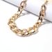Necklace Fashion Metal Texture Exaggerated Thick Necklace Clavicle Chain_ipsvogv.com