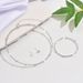 Women’s Jewelry Set Fashion Fashion Personality Diamond Necklace Earrings Bracelet Jewelry Set Simple Bridal Jewelry Accessories_ipsvogv.com