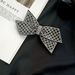 Bow clip headdress diamond girl hairpin net celebrity retro same style headband hair accessories female_ipsvogv.com