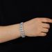 Unisex Hip Hop Bracelet 15mm Mixed Inlaid T Square Zircon Cuban Chain Trendy Fashion Men's Niche Bracelet_ipsvogv.com