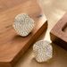 Fashionable Small Fragrance Style Full Of Diamonds, Irregular Geometric Earrings, Women's Trendy Temperament, Versatile_ipsvogv.com