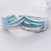 Sanjie's New Pure Cross Drip Oil SHEIN Copper Ring Zircon Jewelry For Women_ipsvogv.com