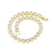 Golden Heart Shaped White Oil Drop Bracelet Niche Design Fashion Trend Ladies Bracelet_ipsvogv.com