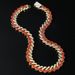 Personalized new product 15mm full diamond Cuban thick chain hip-hop dual color necklace for men's accessories_ipsvogv.com