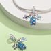 Women's Jewelry Original Travel Vacation Style Airplane Suitcase Pendant Beads DIY Jewelry Copper Plated 925 Silver_ipsvogv.com
