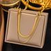 Minimalist Collarbone Necklace, Female Ins, Hip-hop Trend, Cool Style, Niche, Double-layer Gold Snake Bone C, Neck_ipsvogv.com