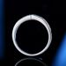 Sterling Silver V Row Women's Ring Fashionable And Versatile Moissanite Small Row Diamond Ring Silver Jewelry_ipsvogv.com