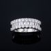 Cao Shi Copper Plated Platinum trapezium zircon lady's ring luxury hand jewelry_ipsvogv.com