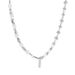 Thorn Cat's Eye Stone Beaded High End Hip Hop Style Titanium Steel For Men's Trendy Brand Collar Chain Necklace_ipsvogv.com