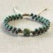 New Pure Handmade Double Layer Braided Bracelet 4mm Round Beads Natural Stone Yoga Bracelet Square Beads_ipsvogv.com