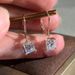 Cao Shi's Hot selling Zircon with Fresh Design, Geometric Square E, Simple and Elegant Style, Earstuds, Women's_ipsvogv.com