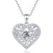new Tree Of Life Love Pendant Necklace Female S925 Silver Inlaid Moissanite Clavicle Chain Custom_ipsvogv.com