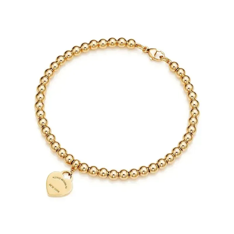 Charming Heart Shaped Designer Bracelet with Enhanced Sier Plating - Ideal Gift for Her, Perfect Souvenir_ipsvogv.com