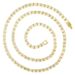 Hip Hop Single Row 4MM Tennis Chain Alloy Full Rhinestone Necklace_ipsvogv.com